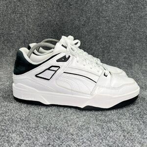 Puma Slipstream INVDR Shoes Men's Size 12 White Leather‎ Athletic Retro Sneakers